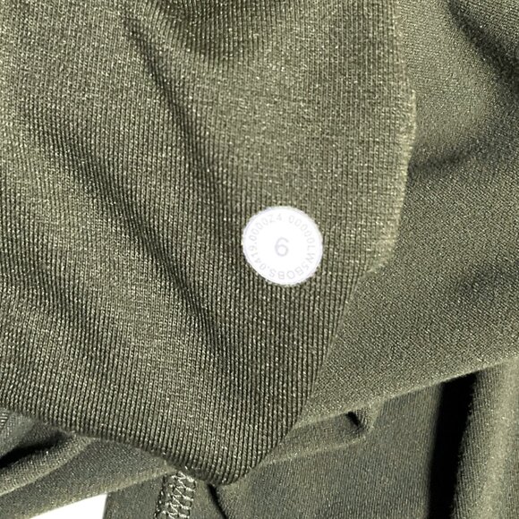 Lululemon Align Pant *Full Length 28" Dark Olive Size 6 High Rise - Picture 6 of 6